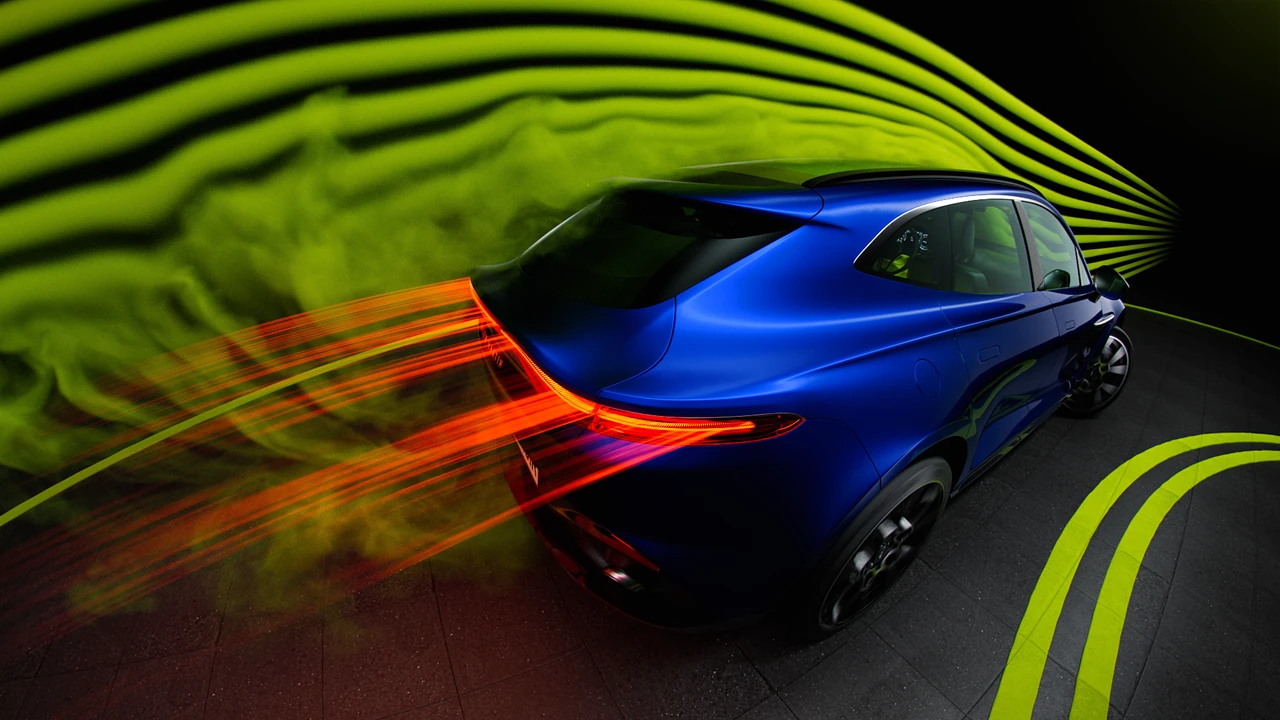 Aston Martin DBX707 aerodynamic study