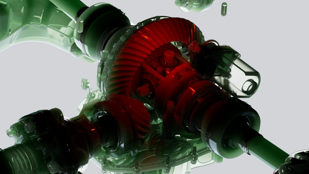 Aston Martin DBX707 differential study one