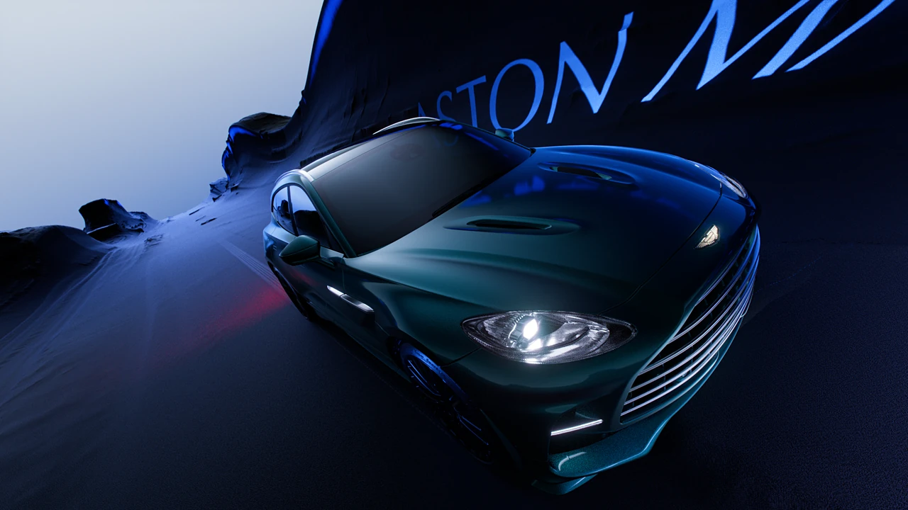 Aston Martin DBX707 suspension study four