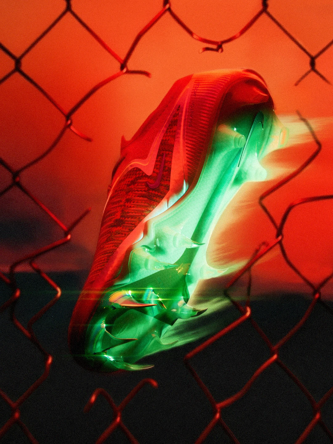 Nike Phantom boots and ball, view two